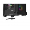 Počítačová skříň Genesis IRID 505 ARGB V2/Midi Tower/Transpar./Černá
