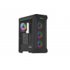 Počítačová skříň Genesis IRID 505 ARGB V2/Midi Tower/Transpar./Černá