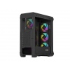 Počítačová skříň Genesis IRID 505 ARGB V2/Midi Tower/Transpar./Černá