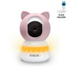 EVOLVEO Baby Monitor N5 - Set videochůvičky s 360° dohledem, obousměrnou komunikací a ukolébavkami,