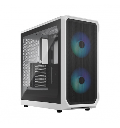Fractal Design Focus 2 RGB White TG Clear Tint/Midi Tower/Transpar./Černá a bílá