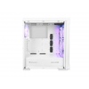 Počítačová skříň Genesis IRID 505 ARGB V2/Midi Tower/Transpar./Bílá