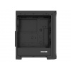Počítačová skříň Genesis IRID 505F/Midi Tower/Transpar./Černá