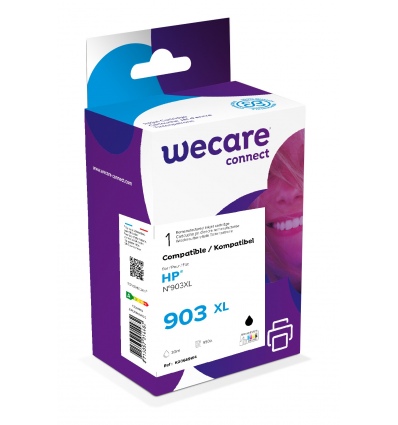 WECARE ARMOR ink kompatibilní s HP OJ 6950,T6M15AE, 30ml/950str, 903XL, černá/black