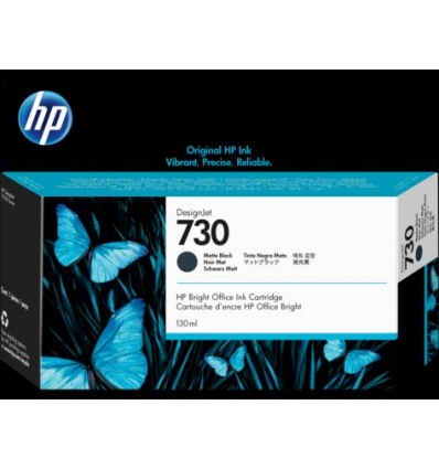 HP 730 130-ml Matte Black Ink Crtg&nbsp;