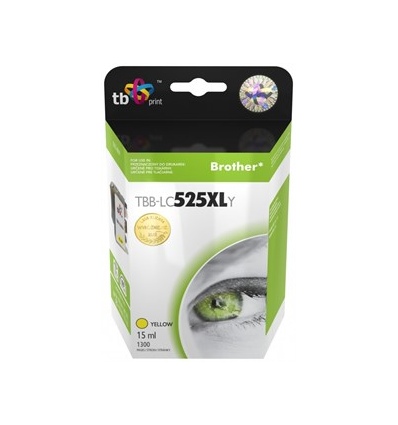 Ink. kaz. TB komp. s Brother LC525/535 YELLOW Nová