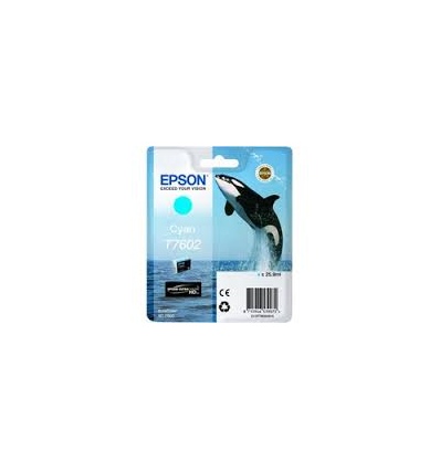 Epson T7602 Ink Cartridge Cyan