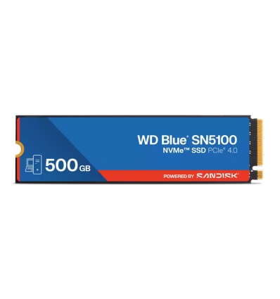 SSD 500GB WD Blue SN5100 NVMe M.2 PCIe Gen4 2280