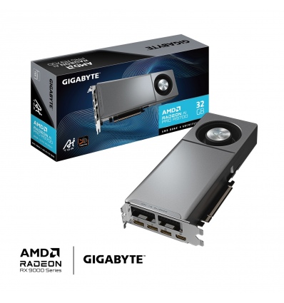 GIGABYTE Radeon™ AI PRO R9700 AI TOP 32G