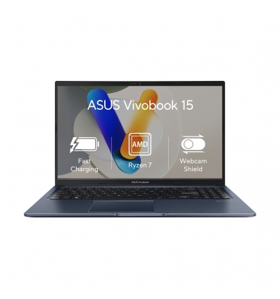 ASUS Vivobook 15/M1502YA-BQ818W/R7-5825U/15,6"/FHD/8GB/512GB/RX Vega 8/W11H/Blue/2R