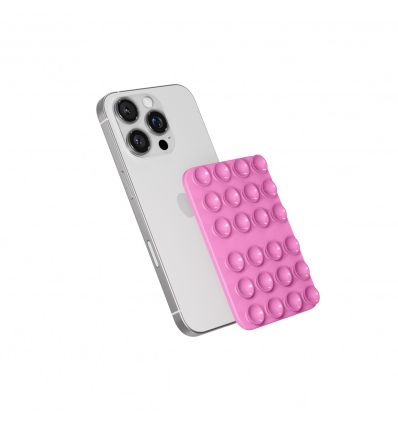 Epico Mag+ přísavný držák na telefon - růžová