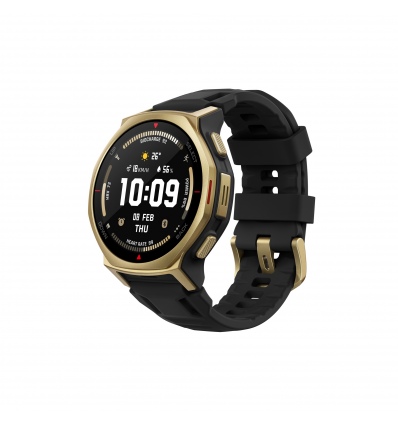 Amazfit T-Rex 3 Pro/44/Sport Band/Black Gold