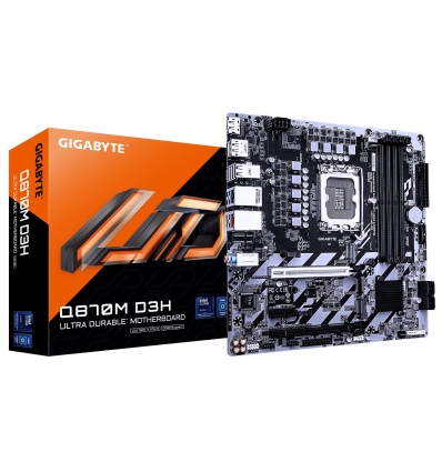 GIGABYTE Q870M D3H/LGA 1851/mATX