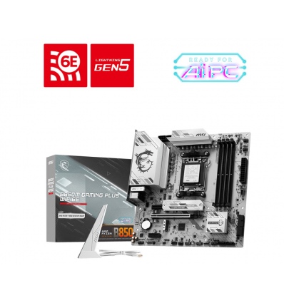 MSI B850M GAMING PLUS WIFI6E/AM5/mATX
