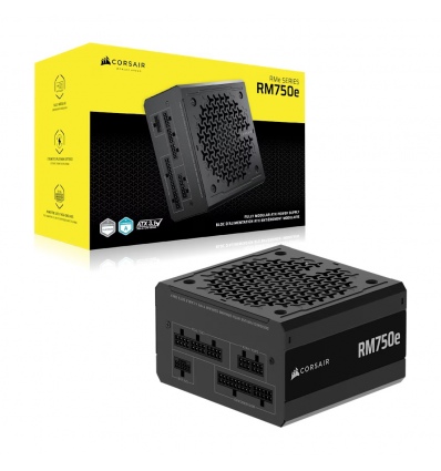 CORSAIR RM750e PCIe 5.1 80+ GOLD F.MODULAR ATX3.1