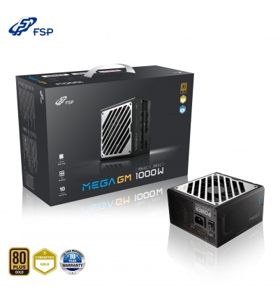 FSP MEGA GM/1000W/ATX 3.1/80PLUS Gold/Modular/Retail