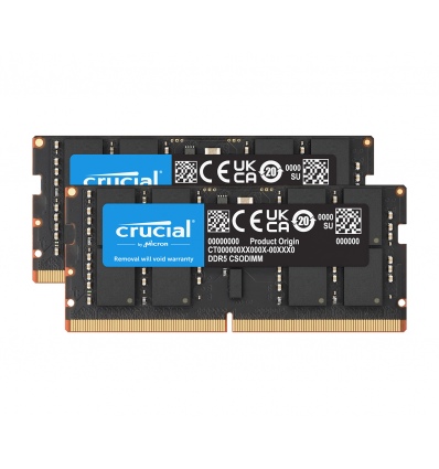 Crucial/CSODIMM DDR5/64/6400MHz/CL52/2x32GB