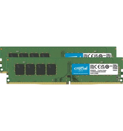 32GB DDR4 3200MHz Crucial CL22 (2x16GB)