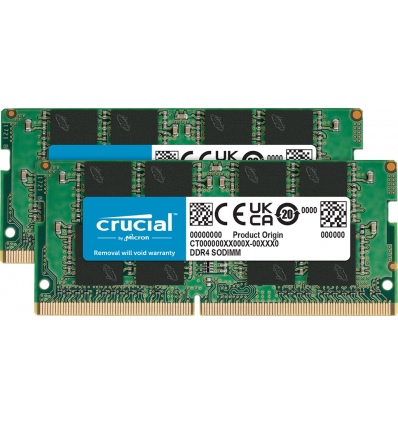 SO-DIMM 32GB DDR4 3200MHz Crucial CL22 (2x16GB)
