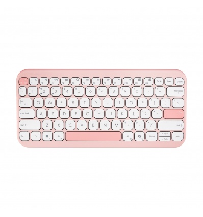 ASUS Marshmallow KW100/Bezdrátové Bluetooth/CZ/SK/Růžová