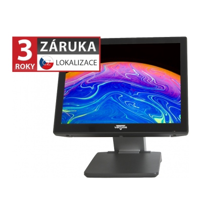 AerXPOS PP-9735, 15" 4:3 LCD LED, šedá, Win 11 IoT