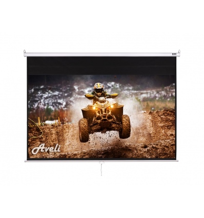Nástěnné projekční plátno AVELI, 265x149cm (16:9) 120"