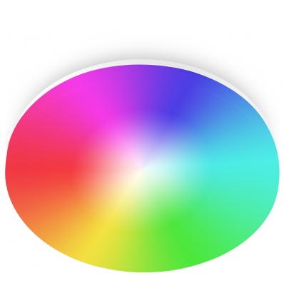 iGET HOME LS1 - Wi-Fi LED světlo 15W RGB, CCT, 22cm, stmívatelné, samostatné, IP54