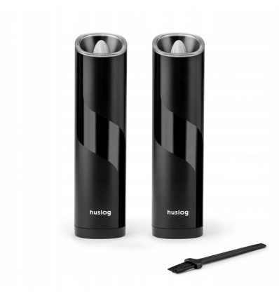 Elektrické mlýnky na koření Huslog černé