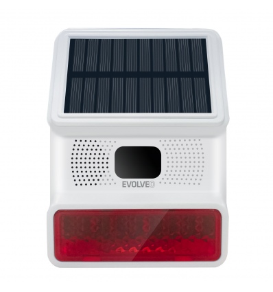 EVOLVEO bezd. siréna se solárním napájením pro SecuPro