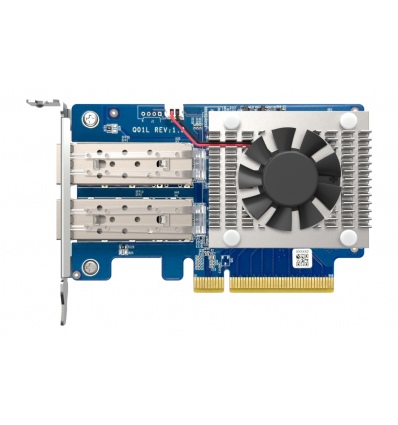 QNAP QXG-10G2SF-NXE - 2x 10GbE SFP+, low-profile, PCIe Gen3 x8