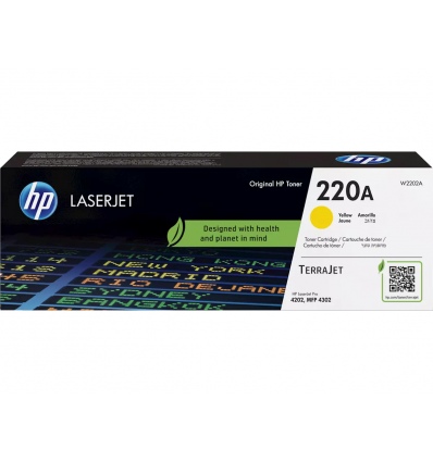 HP W2202A, yellow toner.&nbsp;kazeta HP LaserJet 220A