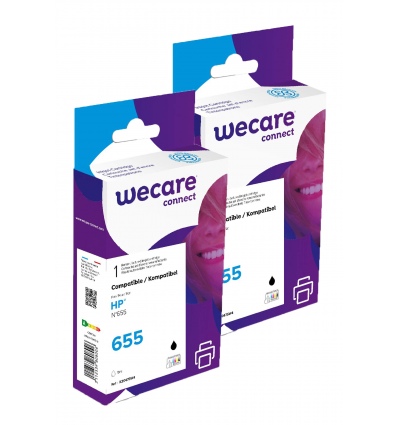 WECARE ARMOR sada ink pro HP CZ109AE 2x19ml,černá