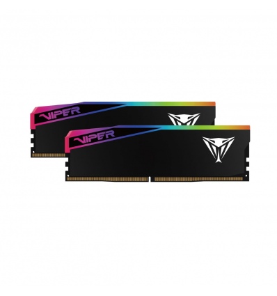 Patriot Viper Elite 5 Ultra/DDR5/64/6400MHz/CL32/2x32GB/RGB/Black