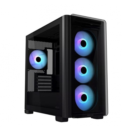 ASUS case A23 PLUS TG ARGB FANS BLK