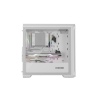 Počítačová skříň Genesis IRID 503 ARGB LITE/Mini Tower/Transpar./Bílá