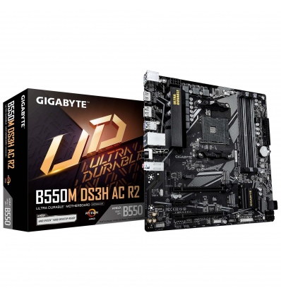 GIGABYTE B550M DS3H AC R2/AM4/mATX