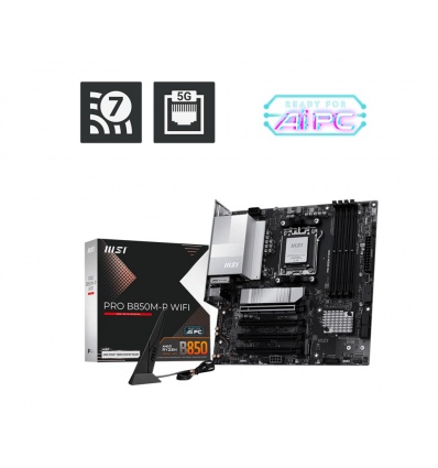 MSI PRO B850M-P WIFI/AM5/mATX