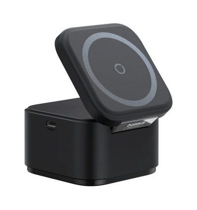 Baseus MagPro 3v1 Magnetická Bezdrátová Nabíječka 25W Cosmic Black
