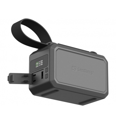 Sandberg Survivor Powerbank 40000 mAh PD100W, outdoorová powerbanka, černá