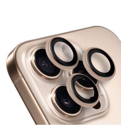 OBAL:ME Ochrana Čoček pro Apple iPhone 16 Pro/16 Pro Max Desert Titanium