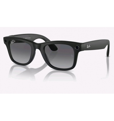 Meta Ray-Ban Wayfarer, AI brýle, Matte Black, Polarized Gradient Graphite
