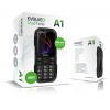 EVOLVEO MaxPhone A1, tlačítkový Dual SIM telefon, černý