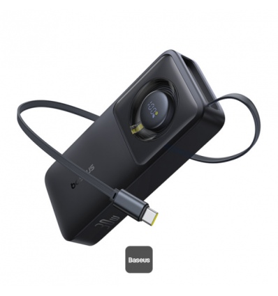 Baseus Powerbanka OS Free2Pull 10000mAh 30W černá