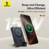 Baseus Powerbanka PicoGo Qi2 10000mAh 45W s kabelem USB-C černá