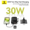Baseus Powerbanka Qpow2 20000mAh 30W s USB-C kabelem černá