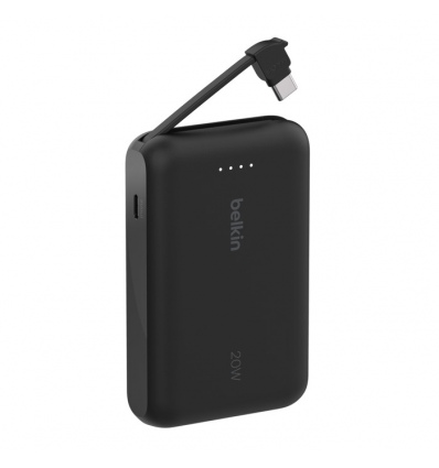 Belkin 10k powerbanka PD 20W USB-C, černá