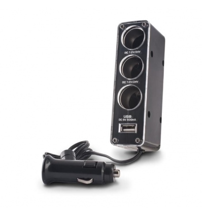 Nabíječka do auta 3v1 Forever s USB kabelem