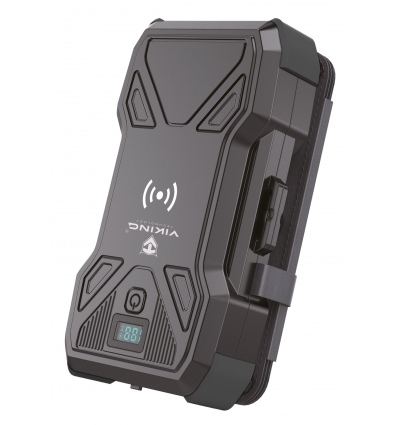 Solární powerbanka VIKING TYR III/Output:1xUSB-C,2xUSB-A/Wireless charge 15W max/30000mAh/LED světlo