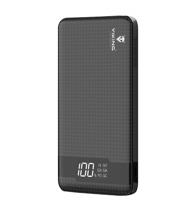 VIKING POWER BANK PN-962PD QC3.0 20000mah, QUICK CHARGE 3.0, Černá
