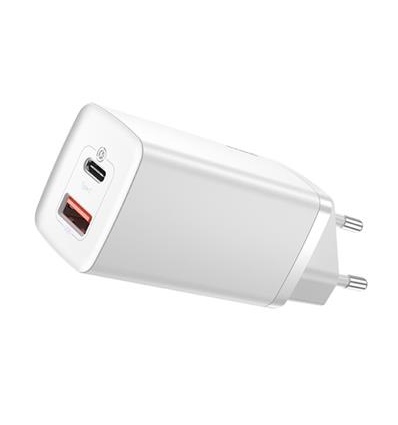 Baseus CCGAN2L-B02 GaN2 Lite Quick Nabíječka USB + USB-C 65W White